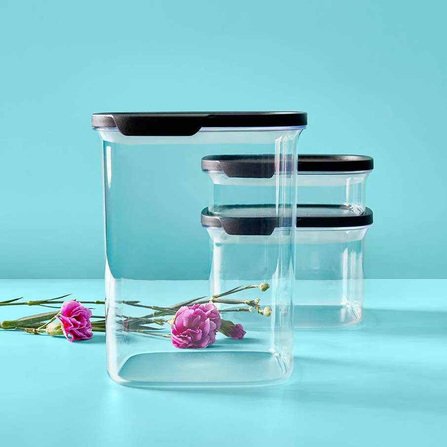 Tupperware® Ultra Clear Square | 5-piece Set - Image 3