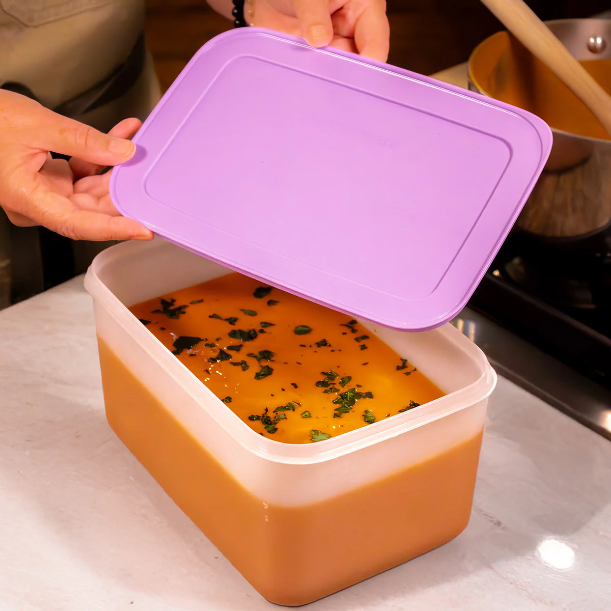 Tupperware® Freezer Mates® PLUS Medium Deep | Food Storage Container - Image 4