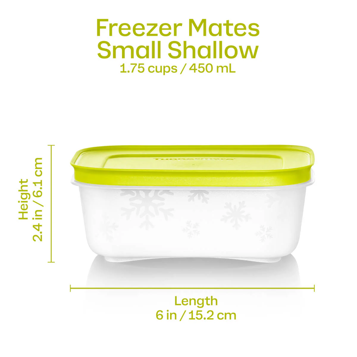 Tupperware® Freezer Mates® PLUS Small Shallow | 4-Piece Container Set - Image 6