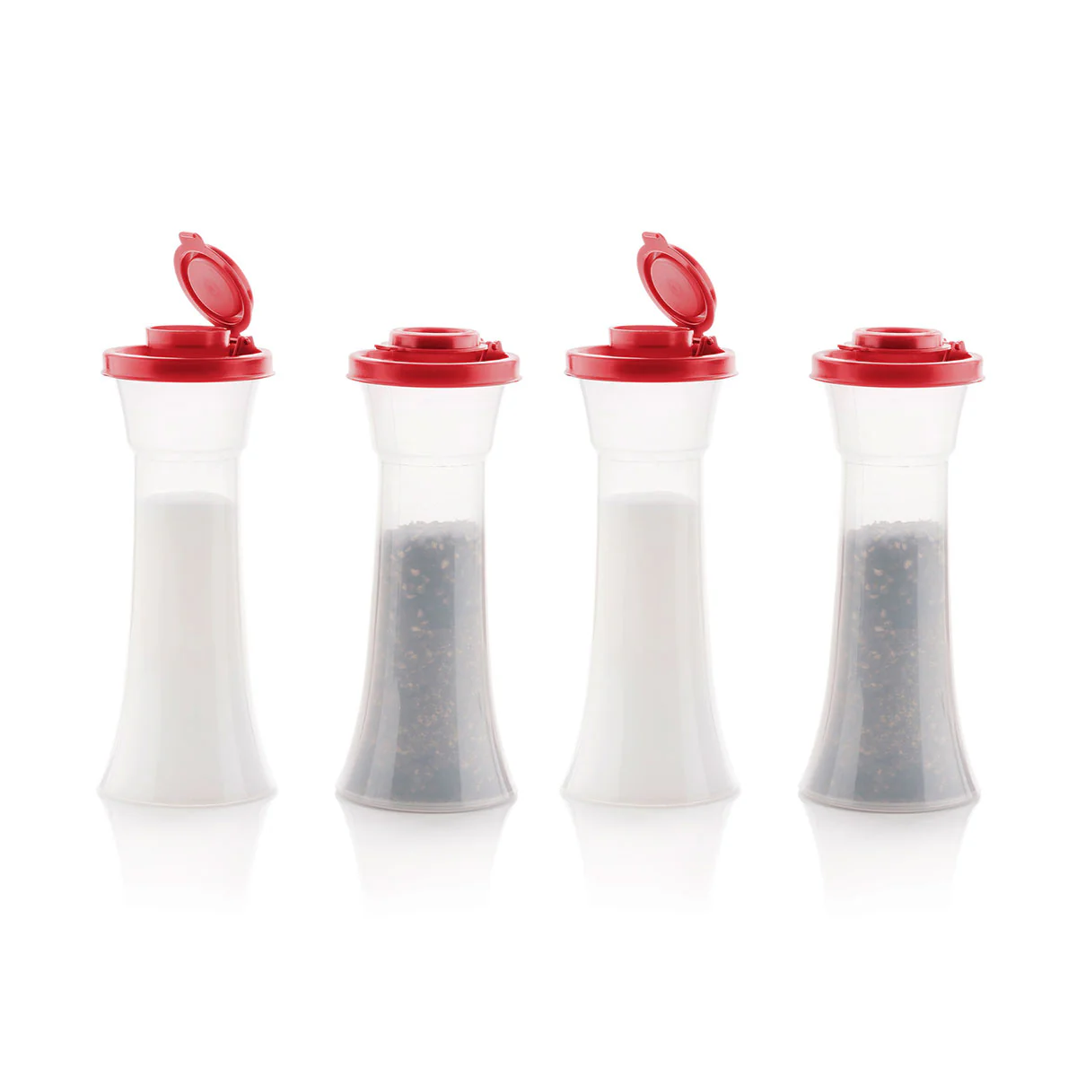 Hourglass Salt and Pepper Shakers | Large Set of 4 - Image 4