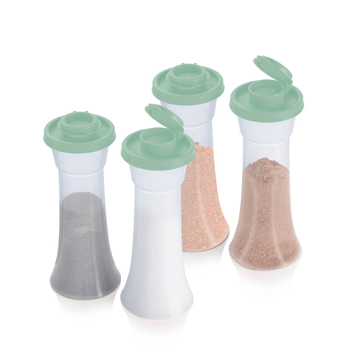 Hourglass Salt and Pepper Shakers | Large Set of 4 - Image 5