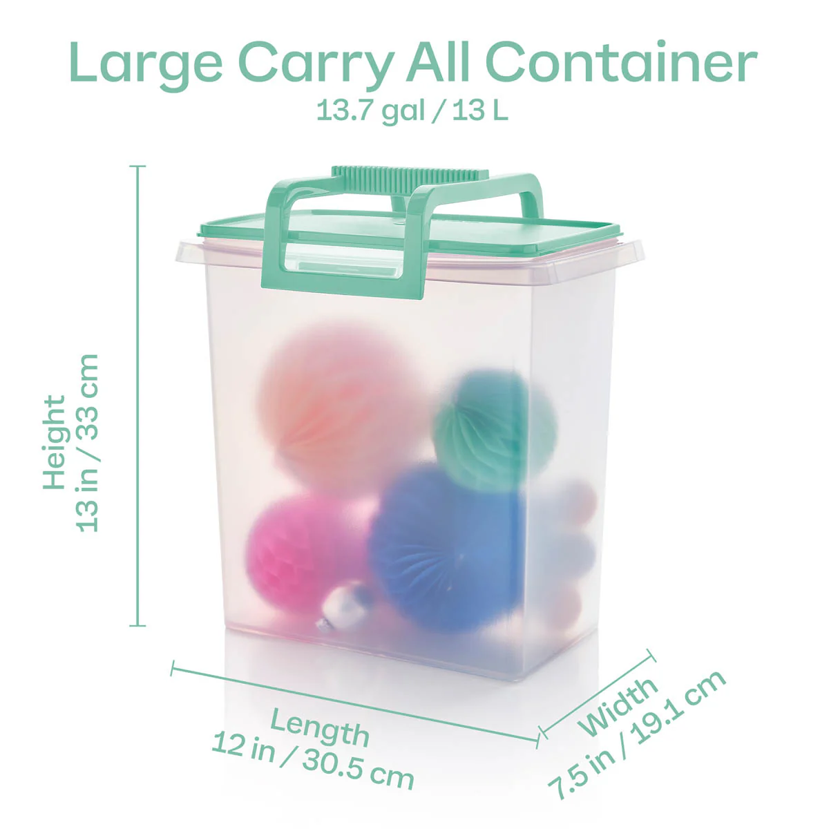 Large and Small Carry-allĀ® Containers (Mint Ice Cream) - Image 3