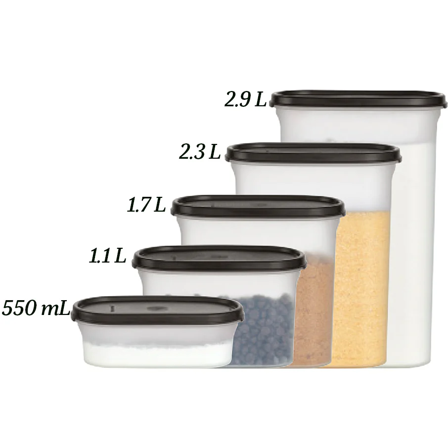 Tupperware® Modular Mates® Oval 4 | Food Storage Container 9.75-cup / 2.3 L - Image 5