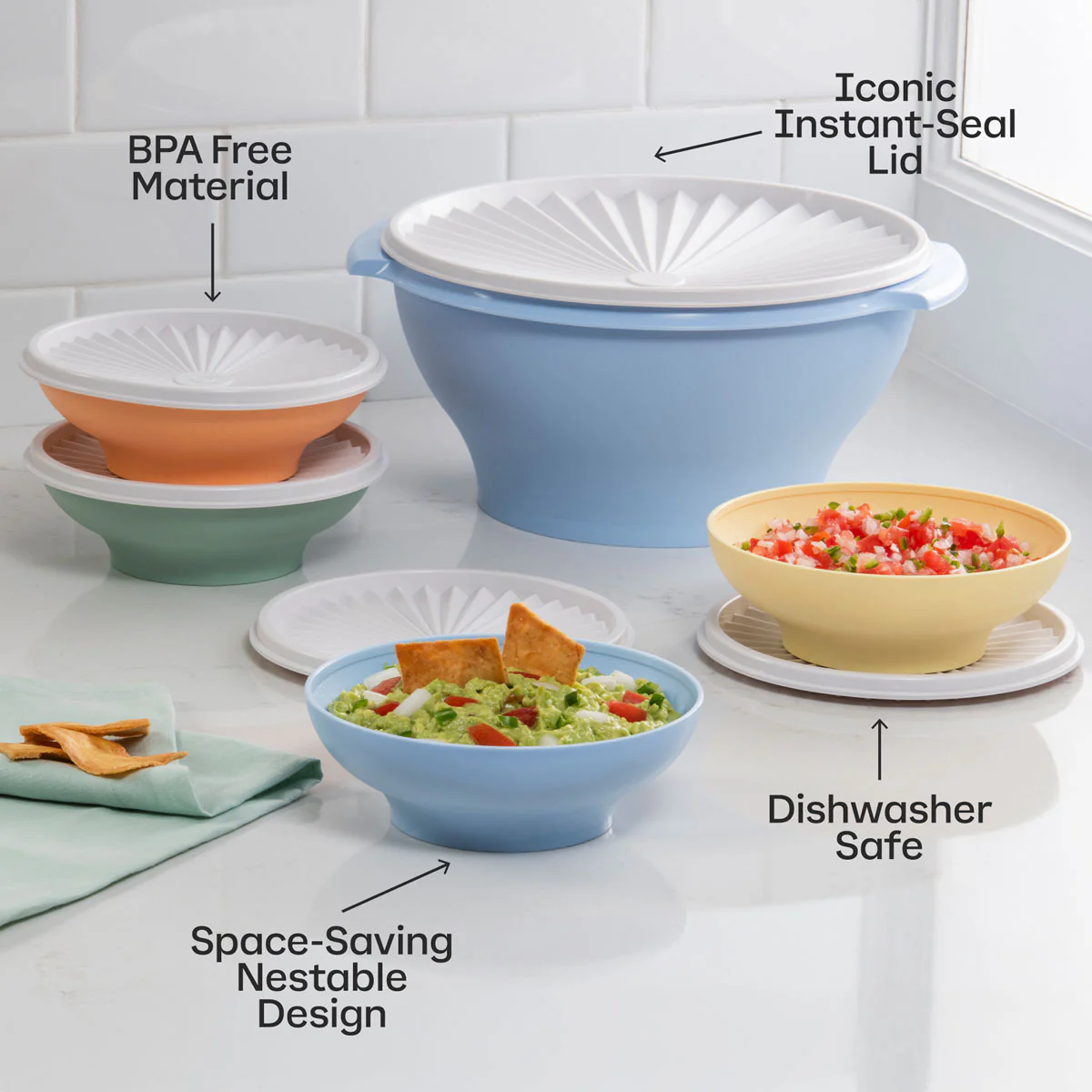 Servalier® Salad Set (Dreamy Pastels) - Image 4