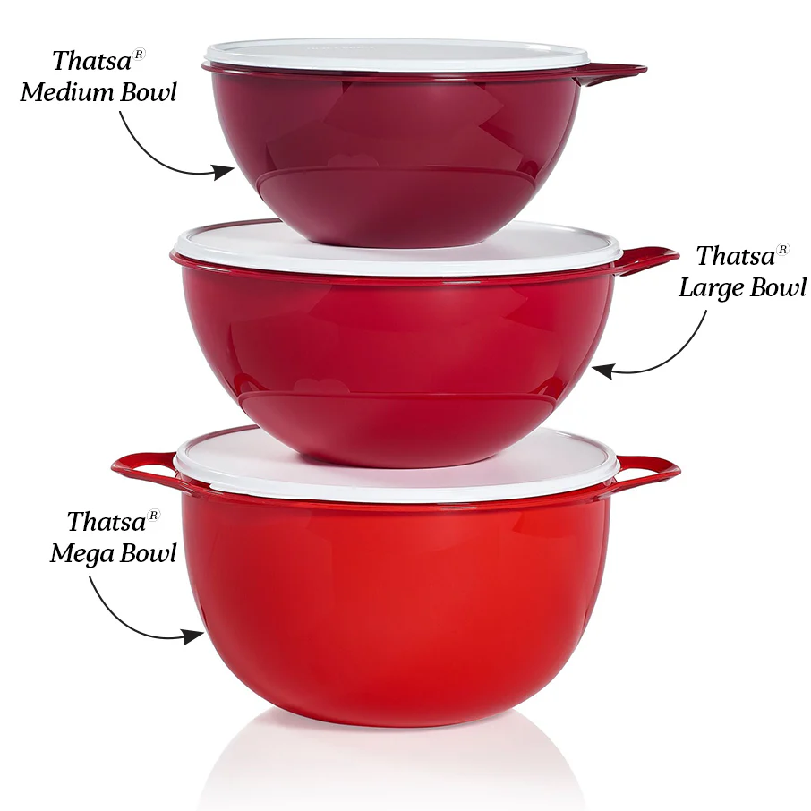 Tupperware Thatsa® Medium Bowl | Airtight, Leakproof, 19-cups/4.5 L - Image 6