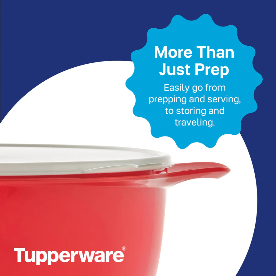 Tupperware Thatsa® Mega Bowl | Airtight, Leakproof, Mixing Bowl, 42-cups / 10 L - Image 5