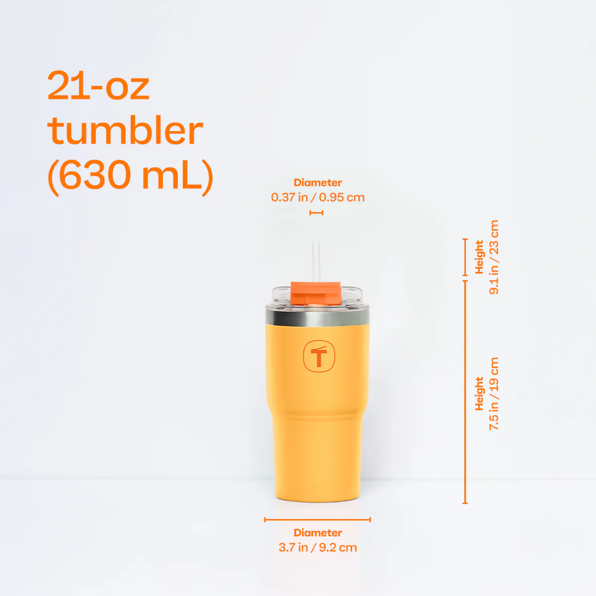 Tupperware® big T Tumbler Sunrise to Sunset Set | 21oz / 630ml | 37oz / 1.1L - Image 8