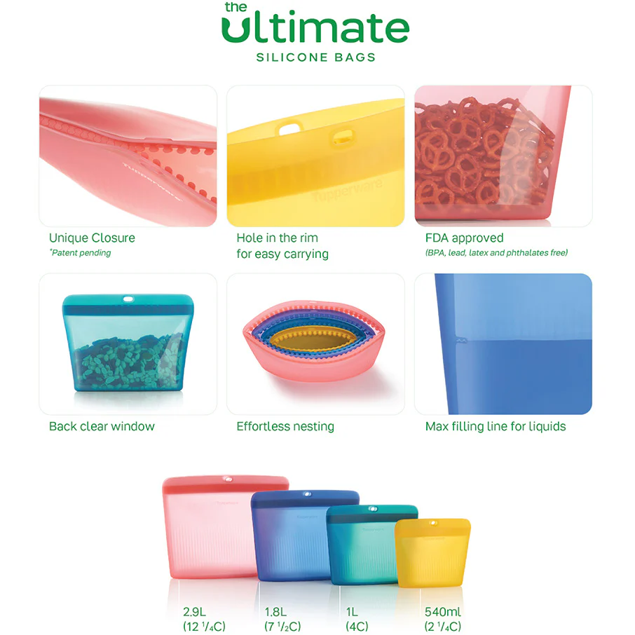 Ultimate Silicone Stand-Up Bag | Small - Image 4